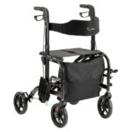 Duo rollator en rolstoel in 1
