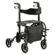 Duo rollator en rolstoel in 1