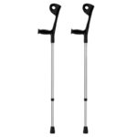 Elleboogkrukken met open manchet