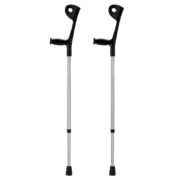 Elleboogkrukken met open manchet