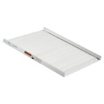 Aluminium oprolbare oprijplaat